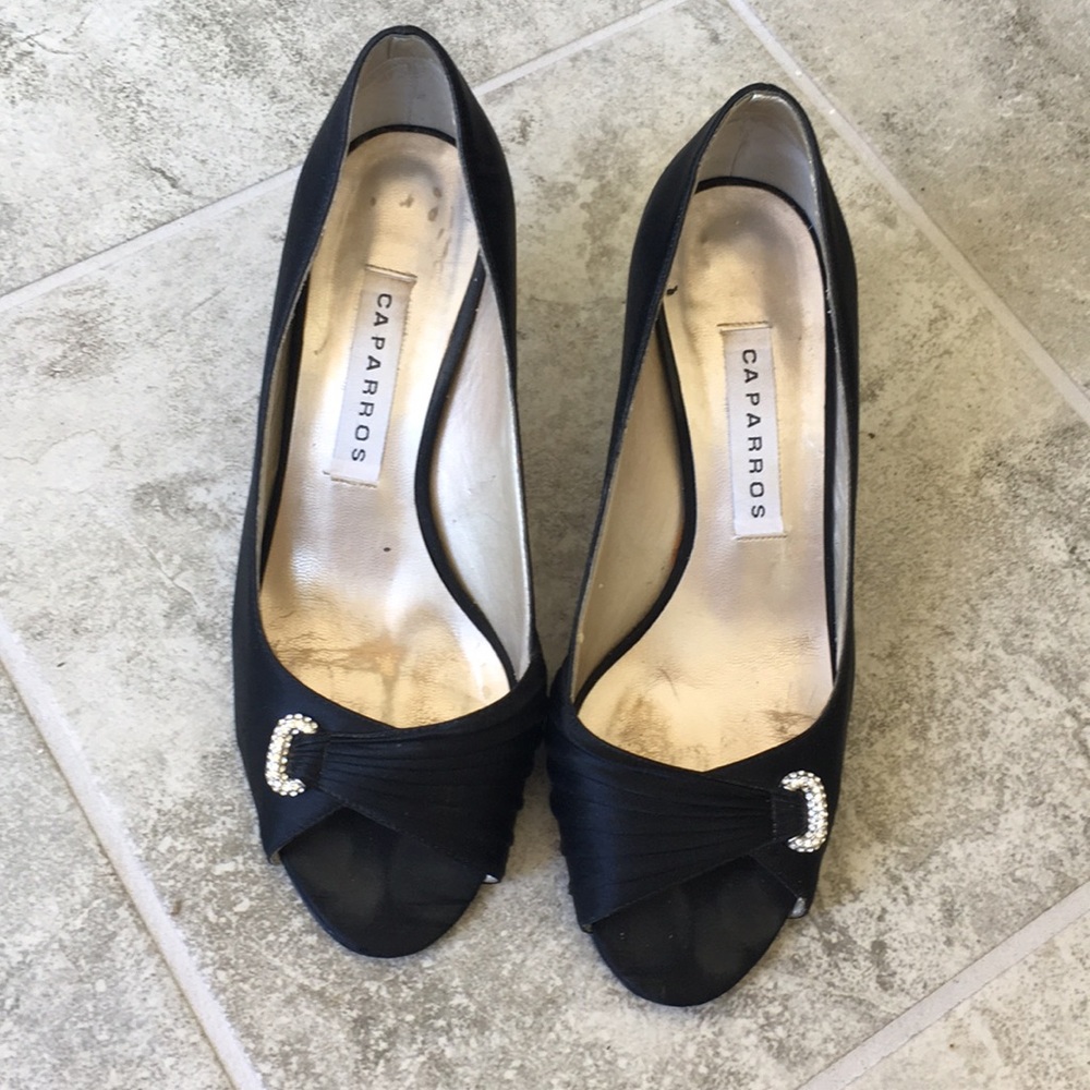 Chaparros Black Heels